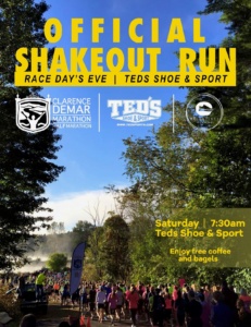 Clarence DeMar Shakeout Run